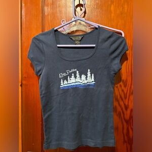 Vintage y2k Abercrombie winter baby tee